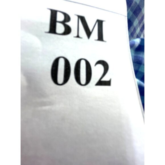 Calvin Klein Mens Dress Shirt Spread Collar Blue/Purple Checked Size XXL/TTG/EEG - Picture 7 of 7